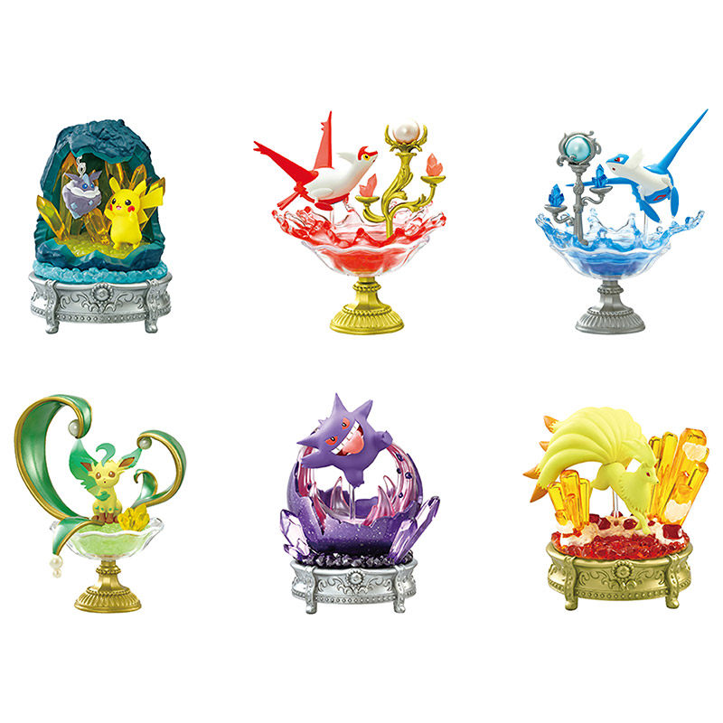 RE-MENT Pokemon Gemstone Colle – обзор и цена Model Kit Pokemon