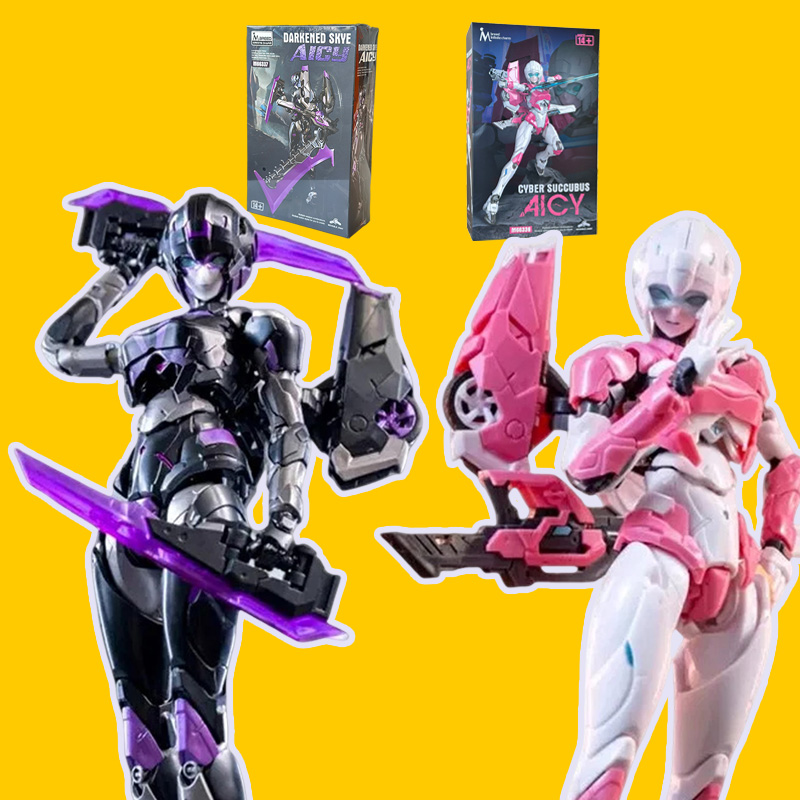 В наличии: M66336 Розовый, M66 – обзор и цена Model Kit Mecha Girl