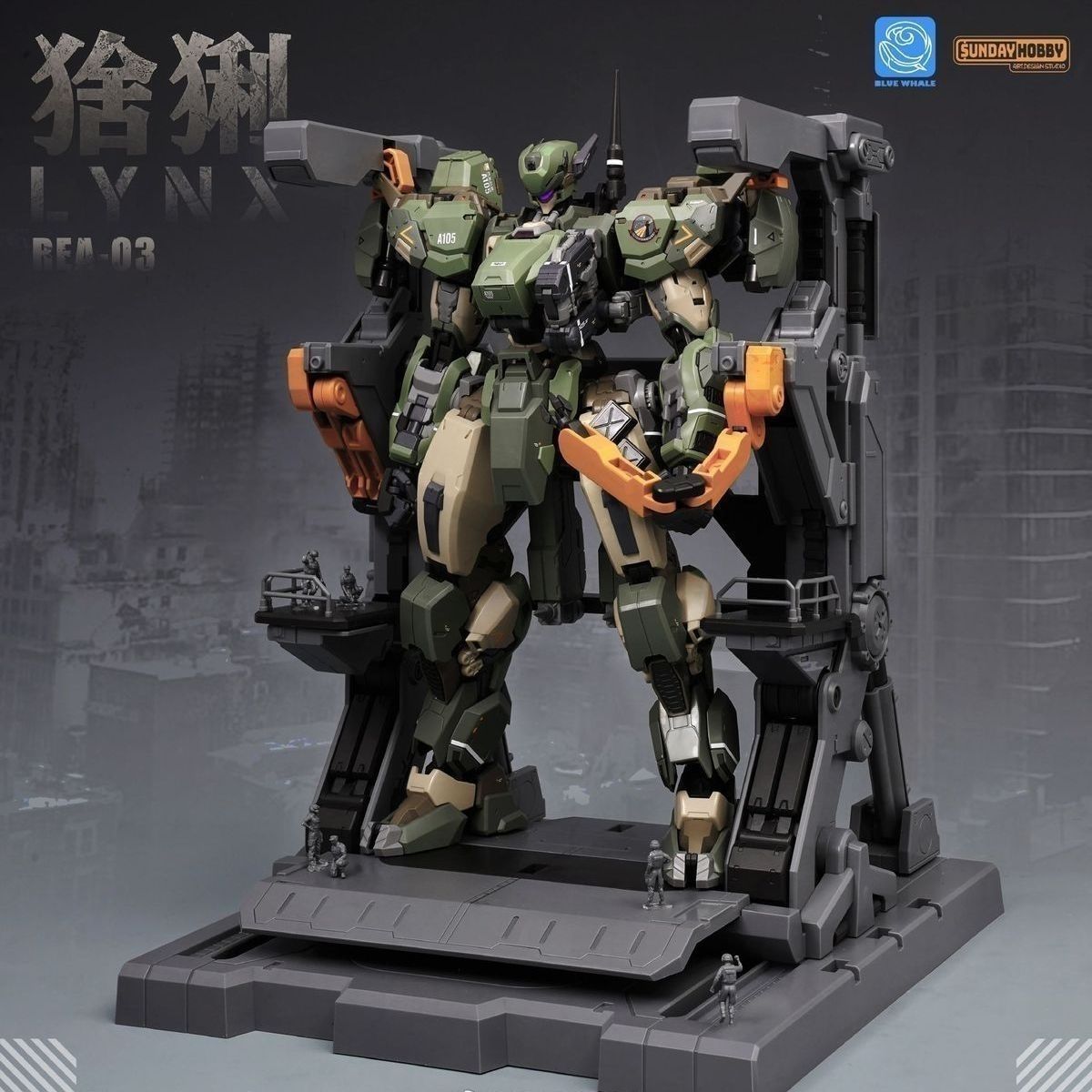 В наличии MingjiangZhuan BLUE  – обзор и цена Model Kit Xà Nữ