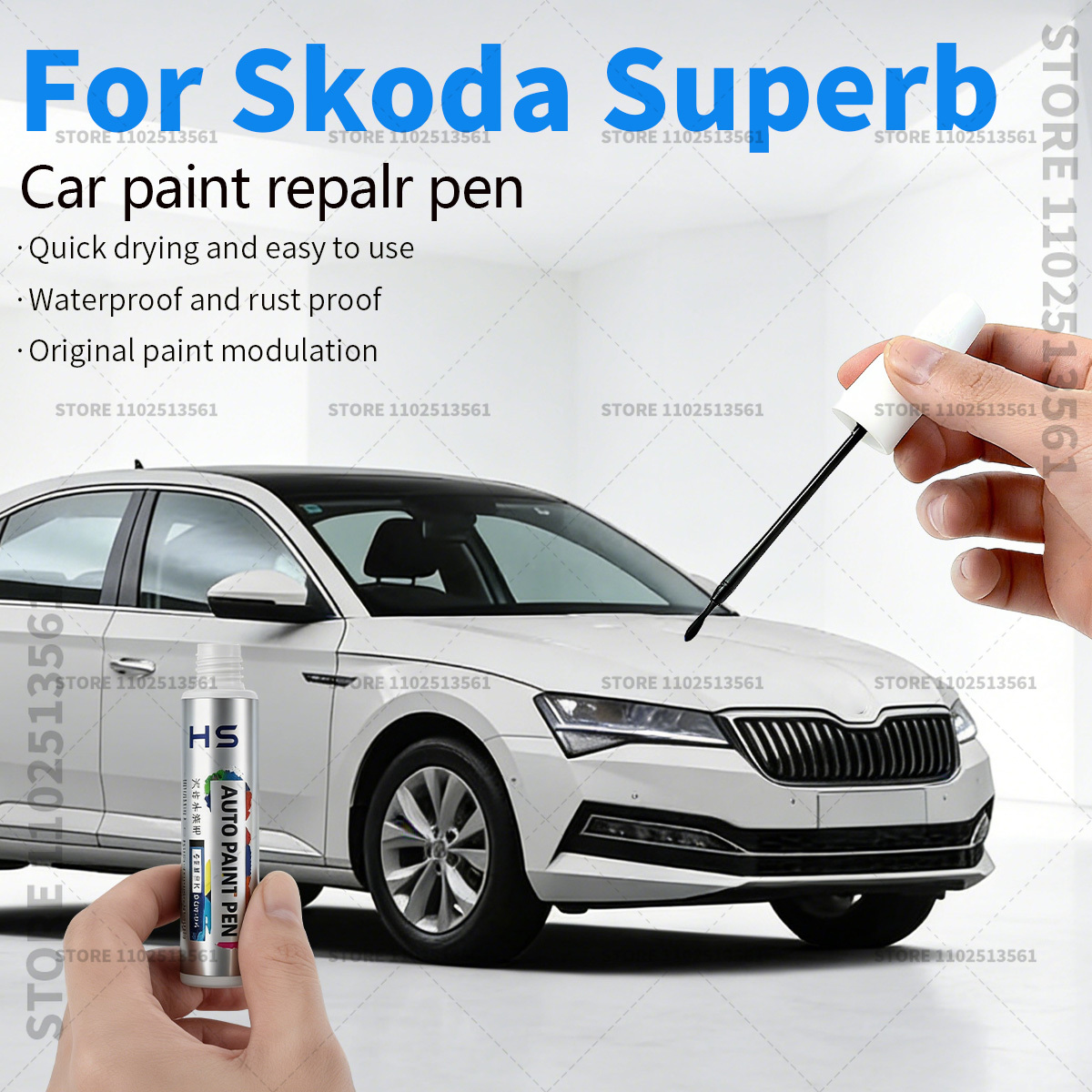 Карандаш для ремонта автомобил – обзор и цена Paint Model Kit