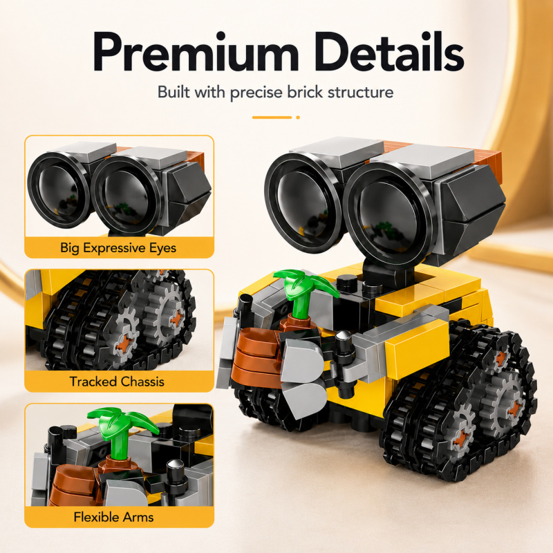 Набор мини-роботов-конструктор – обзор и цена Model Kit Robot