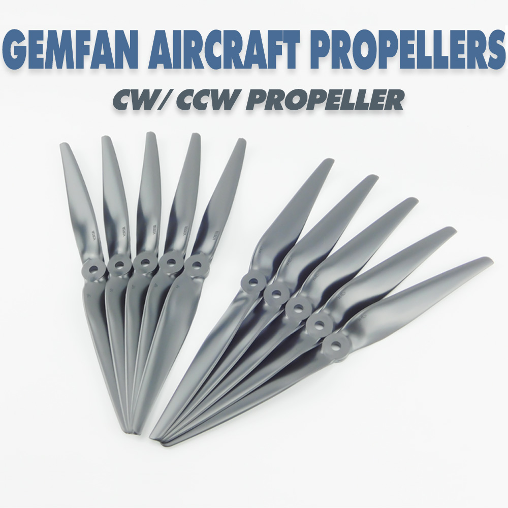 2 пары/4 шт. Gemfan 1050 1150  – обзор и цена Model Kit Ufo