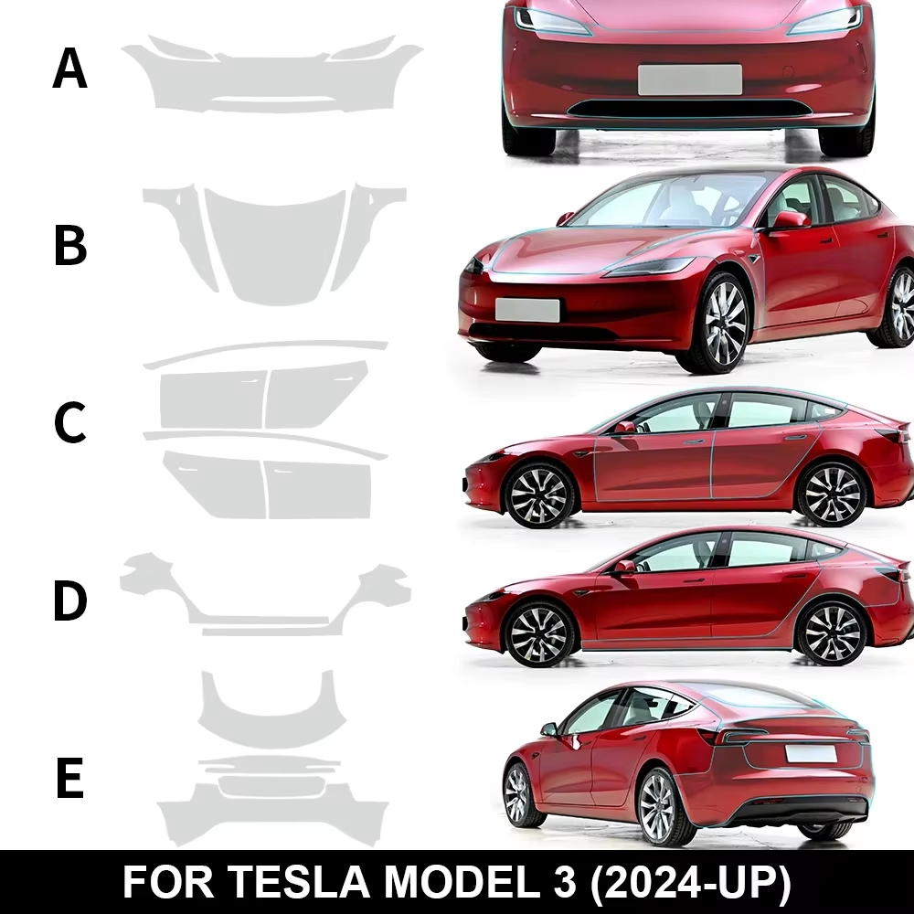 Для Tesla Model 3 2024-2025 Hi – обзор и цена Paint Model Kit