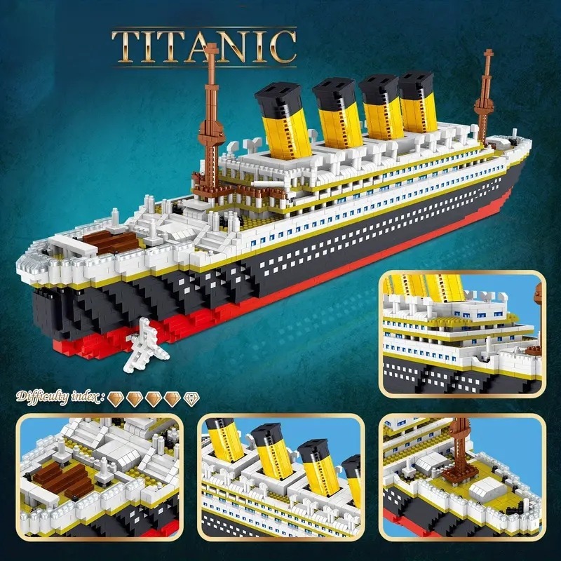 Титаник микро строительные бло – обзор и цена Model Kit Titanic