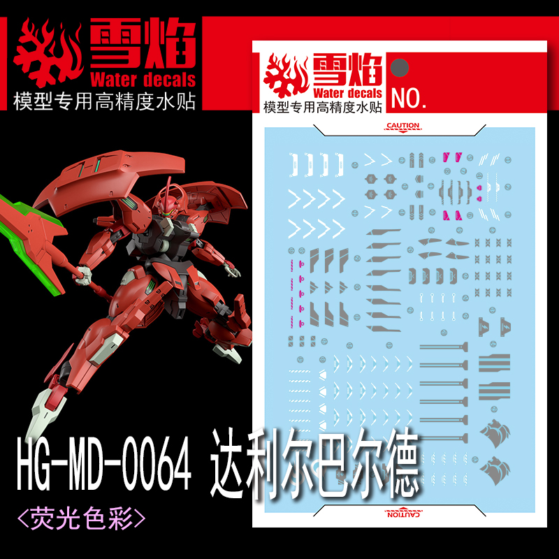 Флуоресцентные наклейки Darilb – обзор и цена Model Kit Jms