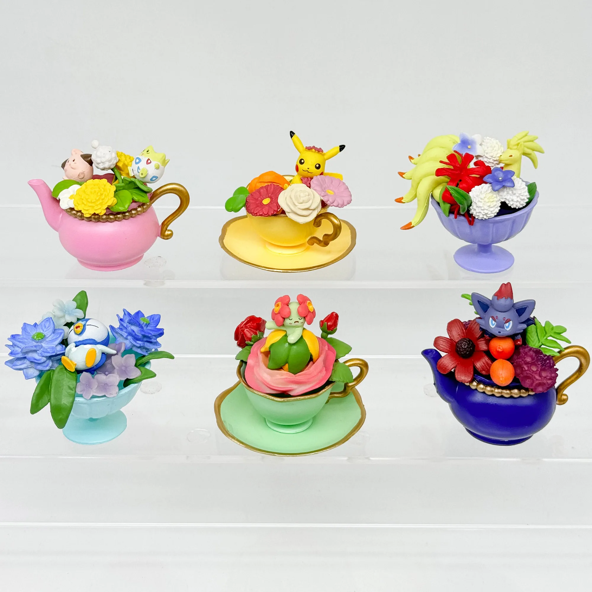 Миниатюрная цветочная чашка Po – обзор и цена Model Kit Pokemon