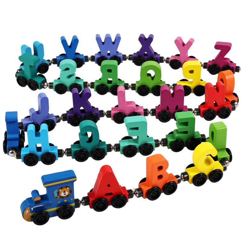 Детский деревянный магнитный п – обзор и цена Model Kit Train