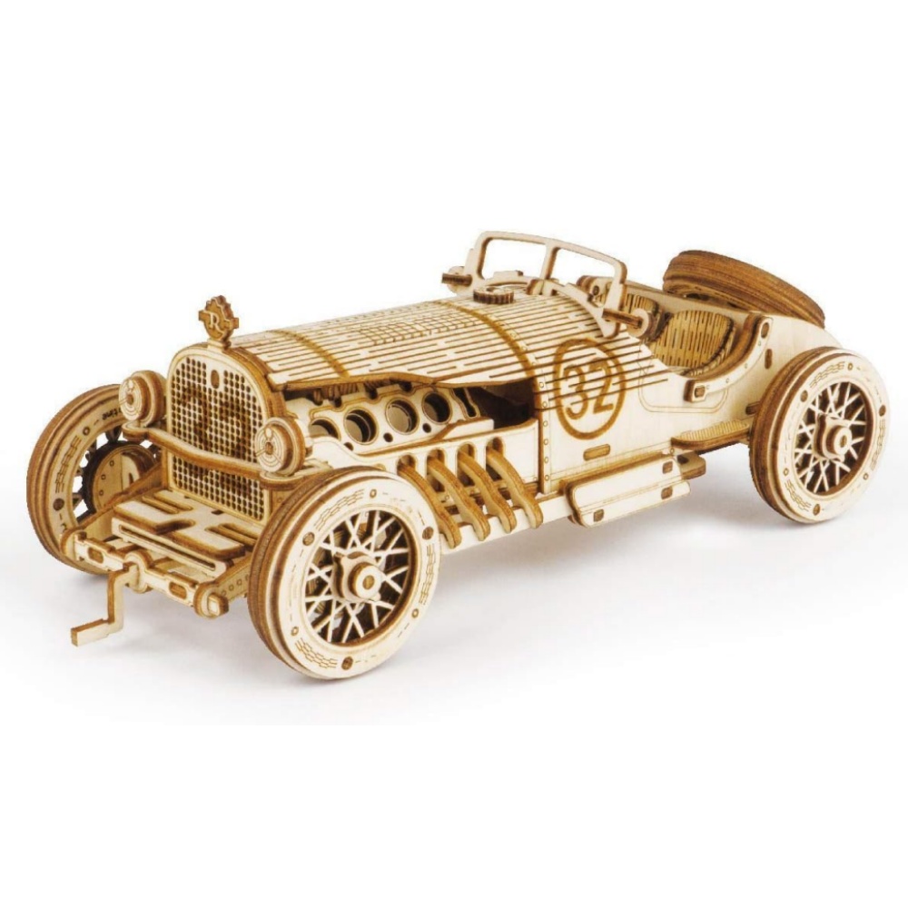 Деревянный 3D-конструктор Robo – обзор и цена Model Kit Train