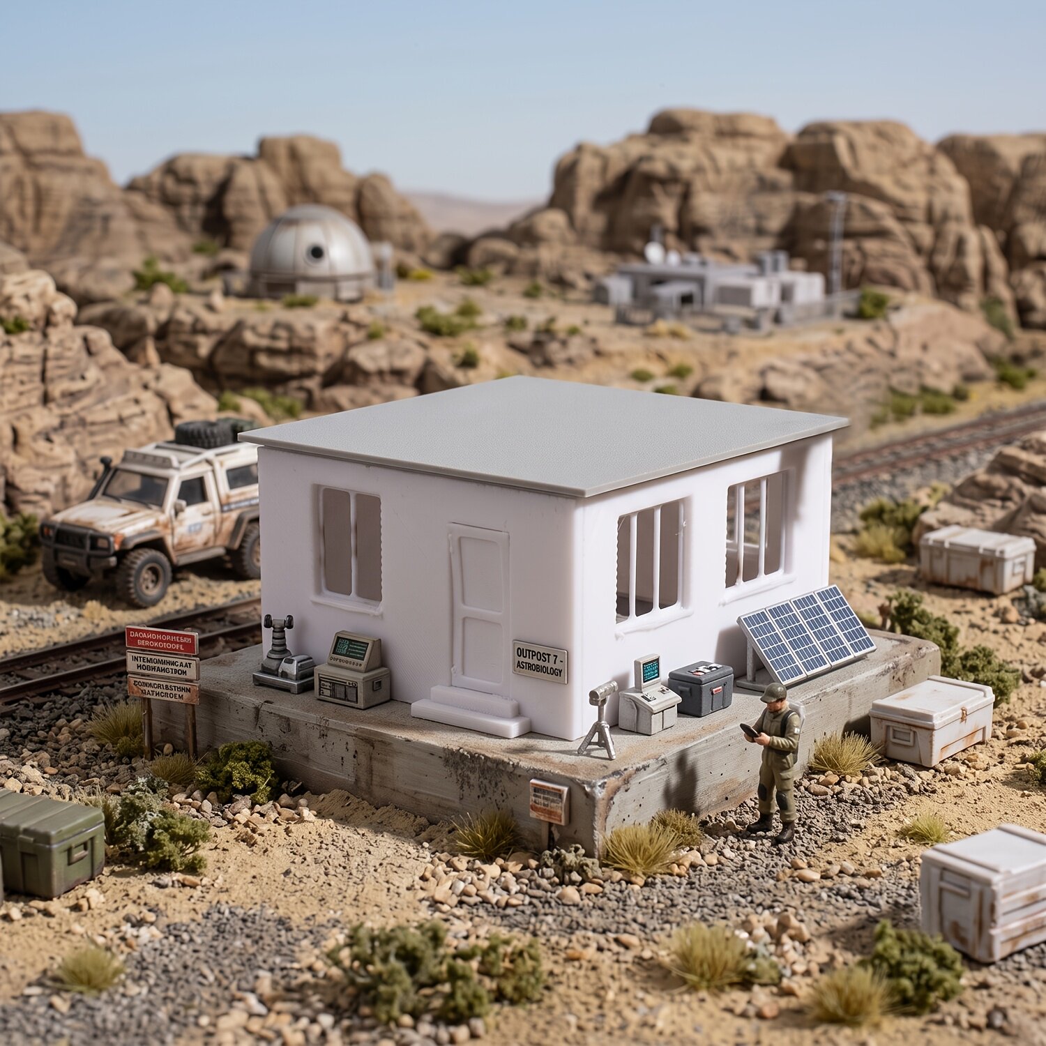 Миниатюрная железнодорожная бу – обзор и цена Model Kit Train