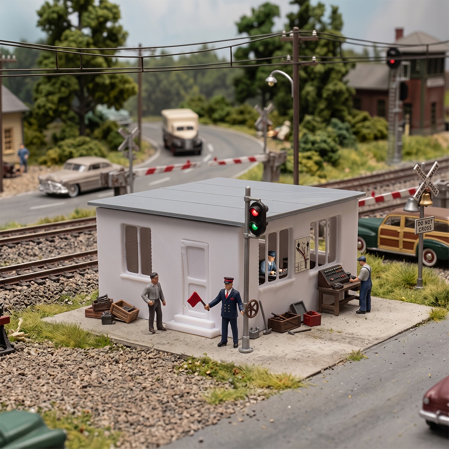 Миниатюрная железнодорожная бу – обзор и цена Model Kit Train