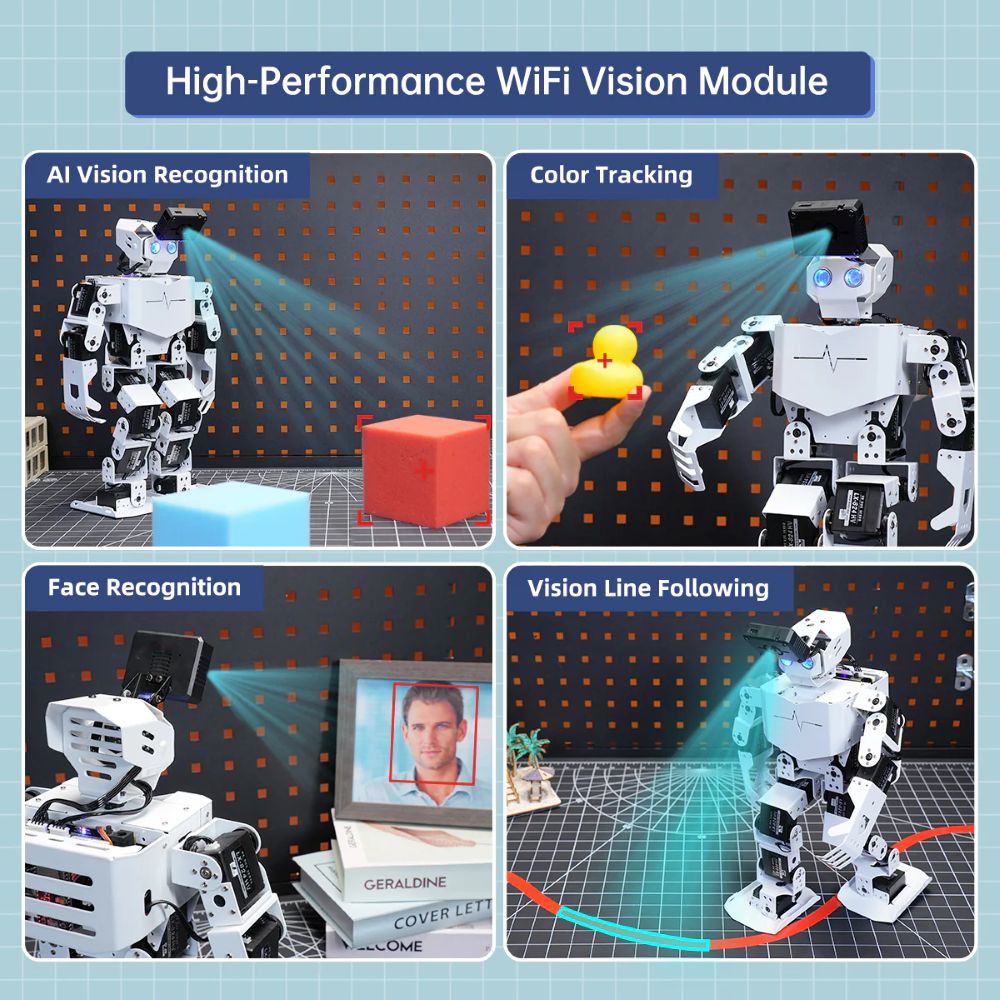 Робот-гуманоид Hiwonder Tonybo – обзор и цена Model Kit Robot