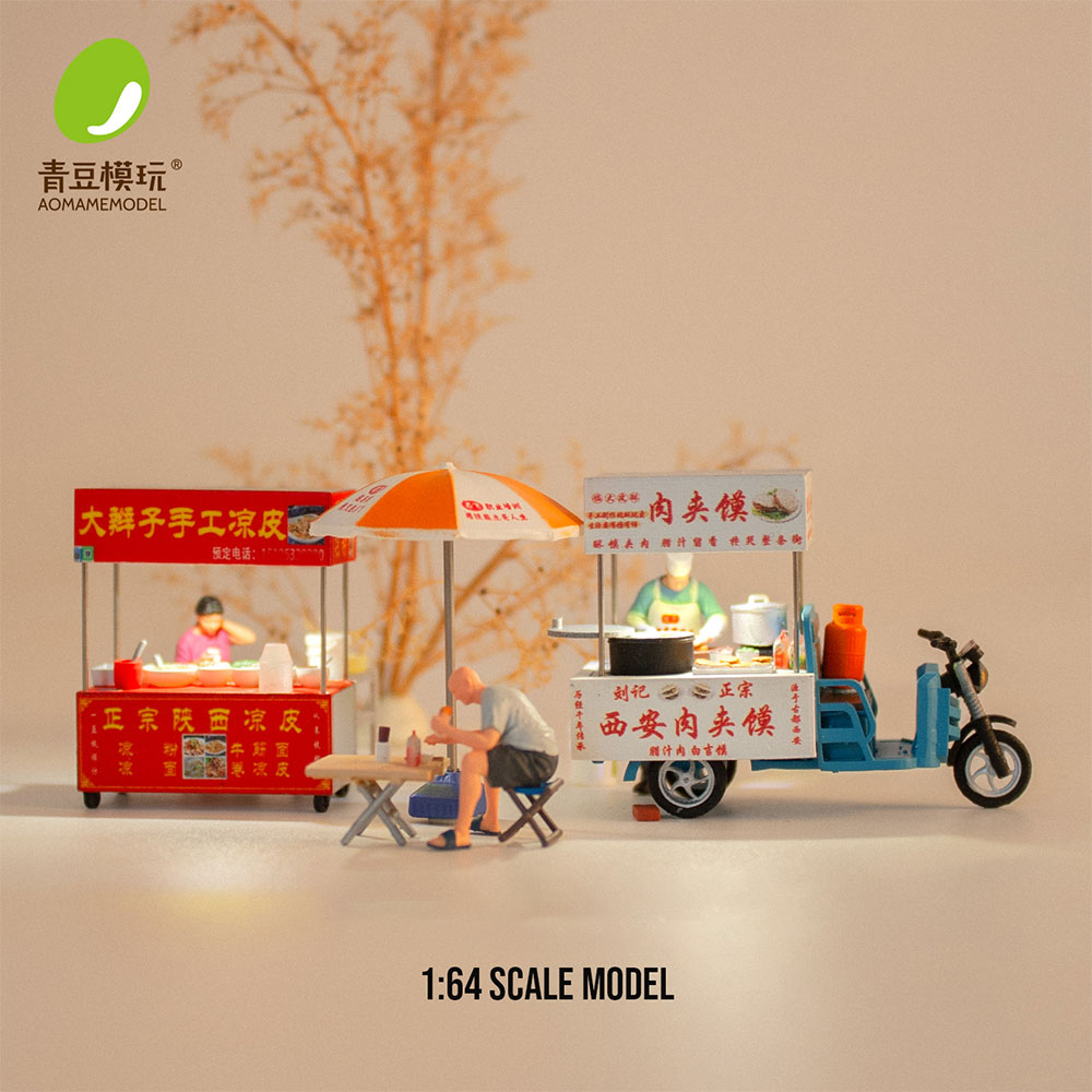 Модельный набор «Ночной рынок» – обзор и цена Model Kit Diorama