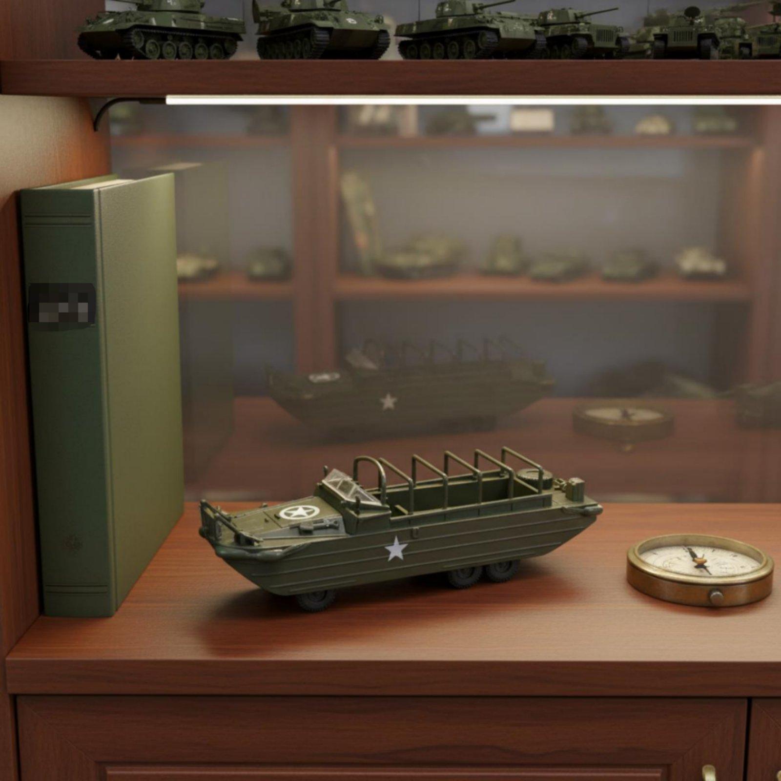 Амфибийный грузовик-конструкто – обзор и цена Model Kit Diorama