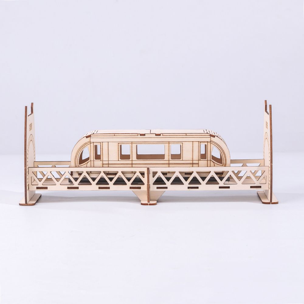Набор для сборки деревянной мо – обзор и цена Model Kit Train