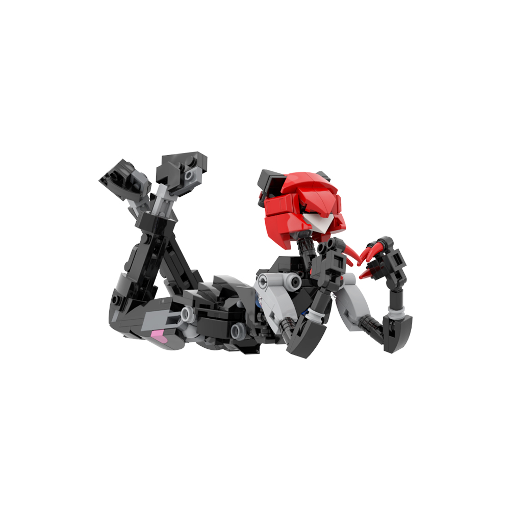 Конструктор MOC - Фигурка Кибе – обзор и цена Model Kit Mecha Girl
