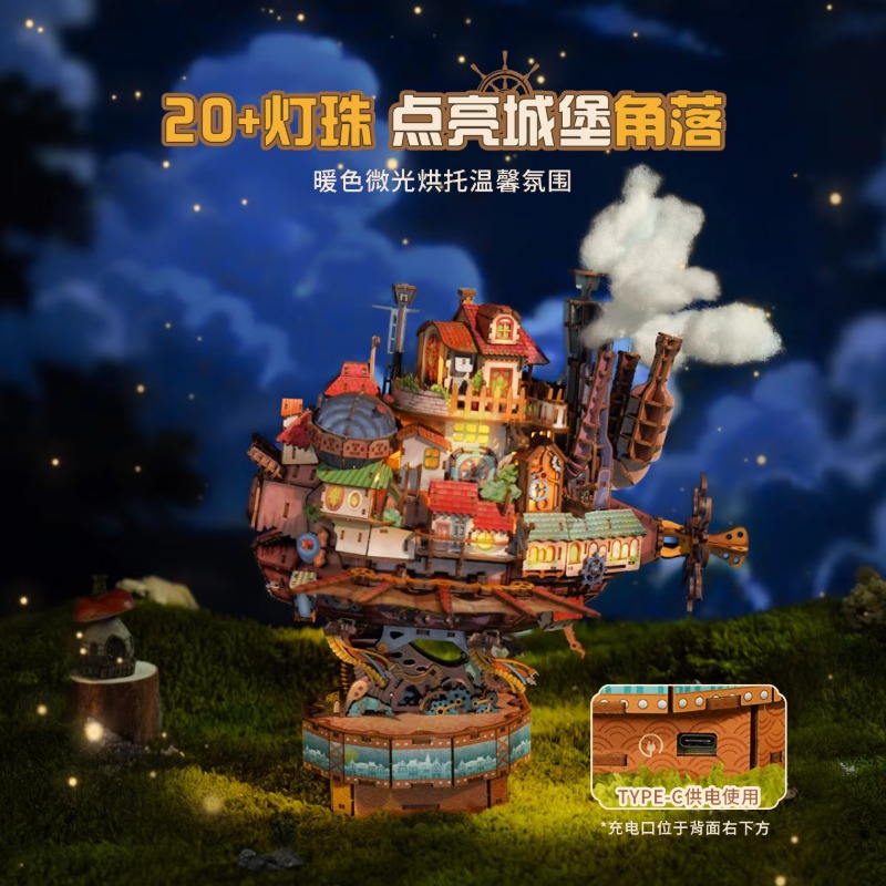 Оригинальный деревянный констр – обзор и цена Model Kit Diorama
